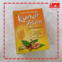 KUNYIT ASAM SIDOMUNCUL 黃薑飲料包