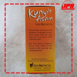 KUNYIT ASAM SIDOMUNCUL 黃薑飲料包